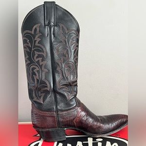 Justin Lizard Cowboy boots